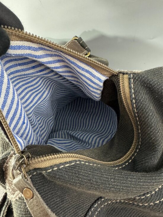 Peace and Patience Canvas Backpack